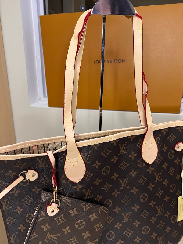 Cartera Louis Vuitton Neverfull - Premium en caja - Imagen 6