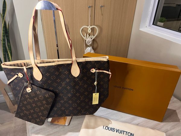Cartera Louis Vuitton Neverfull - Premium en caja