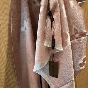 Pashmina Louis Vuitton Rosa Palo