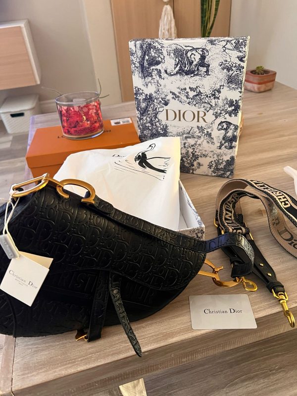 Cartera Saddle Christian Dior - Imagen 3