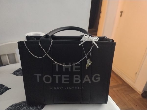 Cartera Marc Jacobs Tote Mediana - Negro - Imagen 5