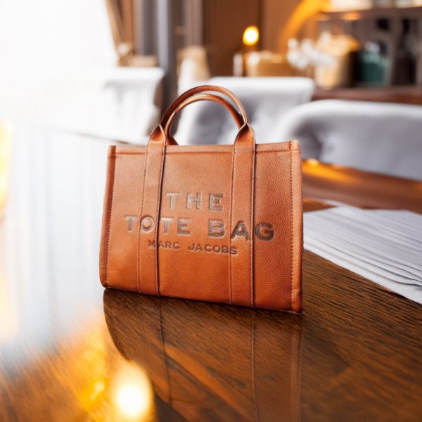 Cartera Marc Jacobs Tote Mediana Marrón - Imagen 5