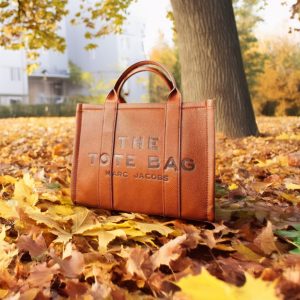 Cartera Marc Jacobs Tote Mediana Marrón