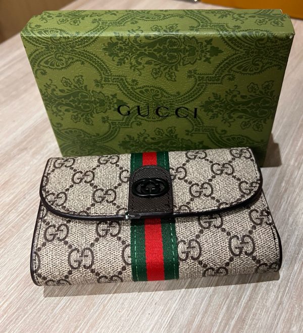 Gucci - Billetera mediana en caja