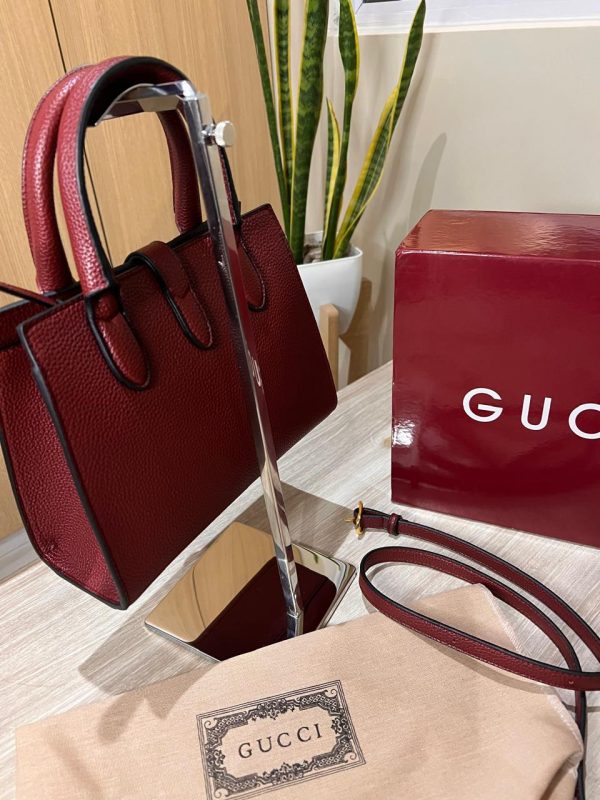 Gucci Mini Tote Cherry - Tamaño pequeño - Medidas: 23x19 cm - Imagen 5