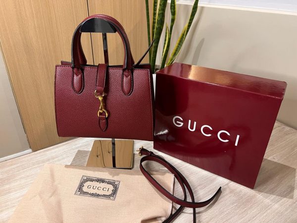 Gucci Mini Tote Cherry - Tamaño pequeño - Medidas: 23x19 cm - Imagen 6
